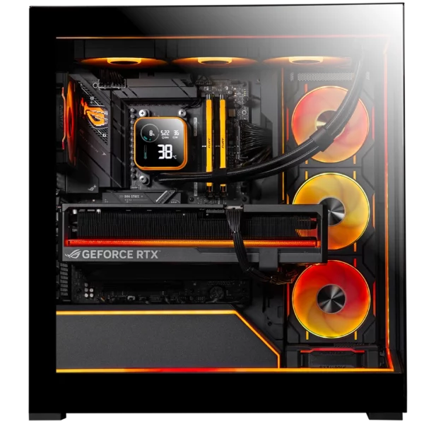 A02 Wukong Gaming PC โ i5-12490F/12600KF, RTX 4060Ti/4070Ti, Black Sea View Case