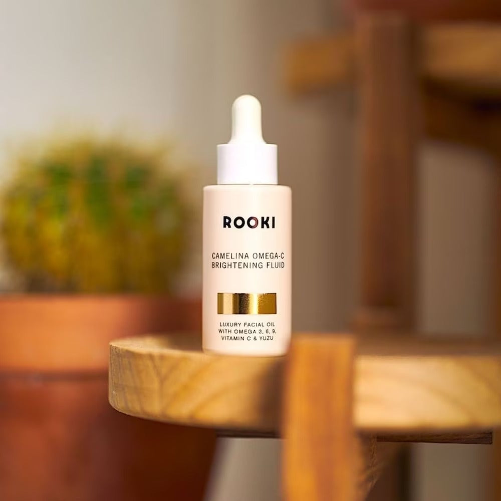 ROOKI Camelina Omega-C Brightening Fluid (Banish Visible Signs of Aging and Replenish Moisture-Depleted Skin) 30ml