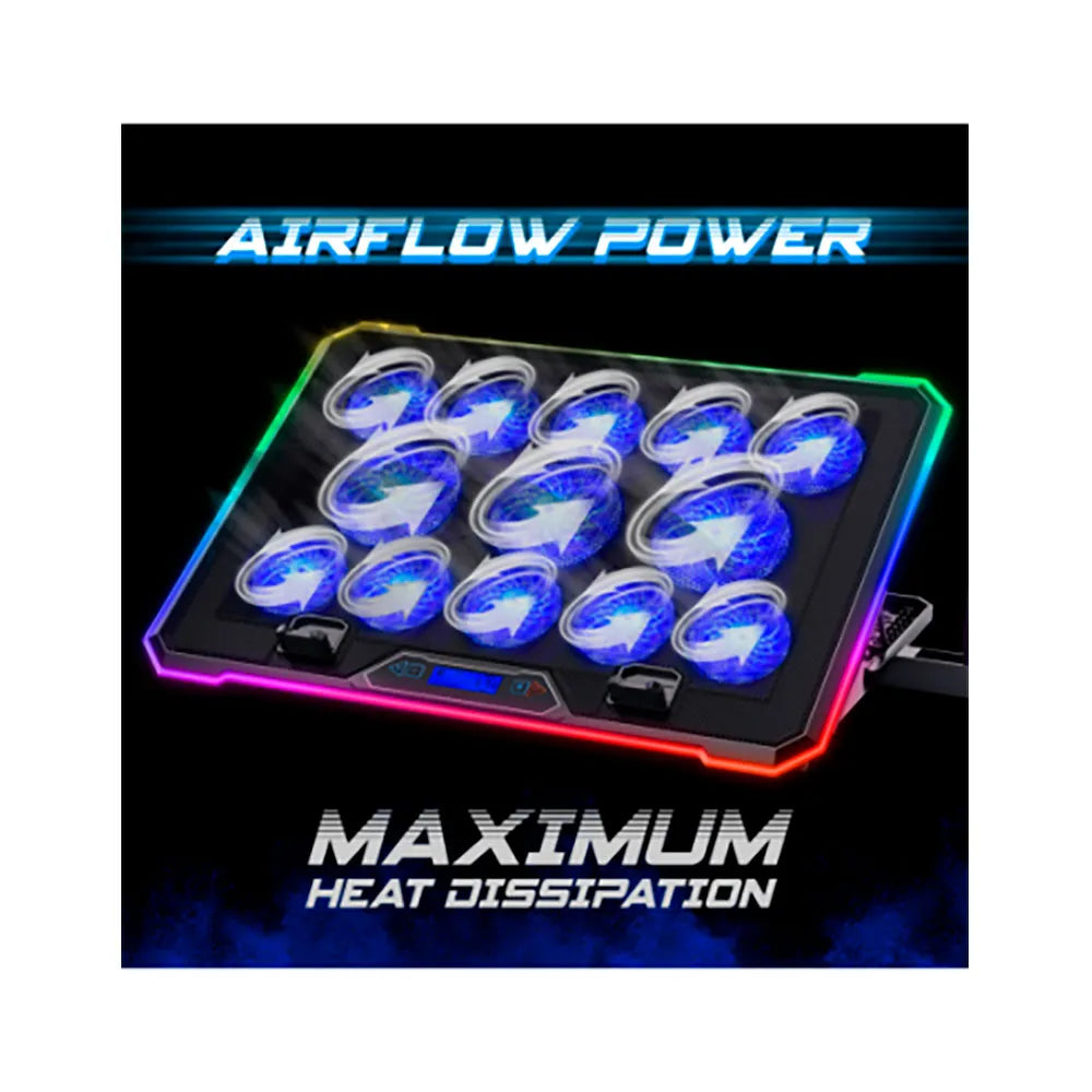 Spirit Of Gamer AIRBLADE 1300 RGB Series Laptop Cooling Base