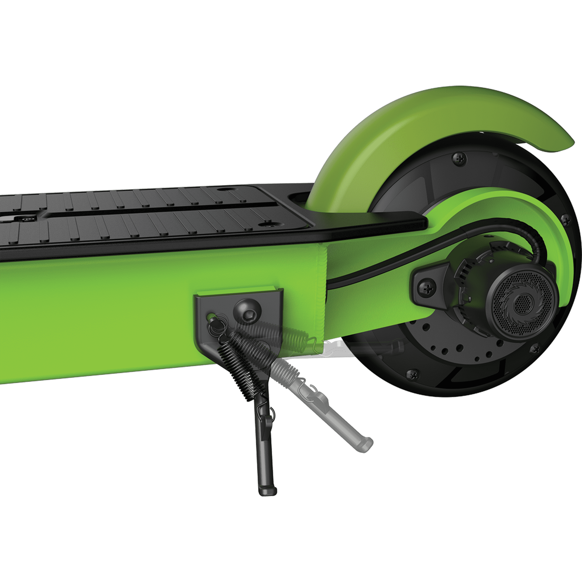 Razor Black Label E90 Electric Scooter - Green, for Child Ages 8+ and up to 120 lbs, up to 10 mph