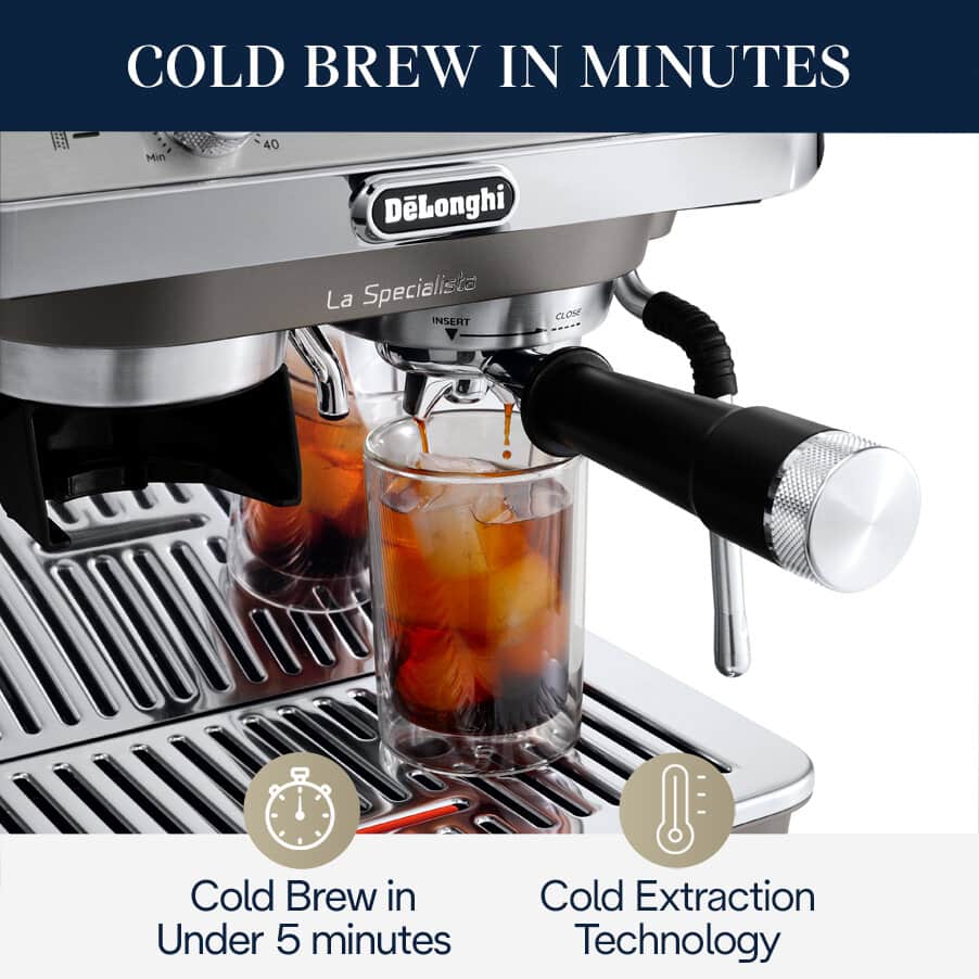 La Specialista Arte Evo Espresso Machine with Cold Brew