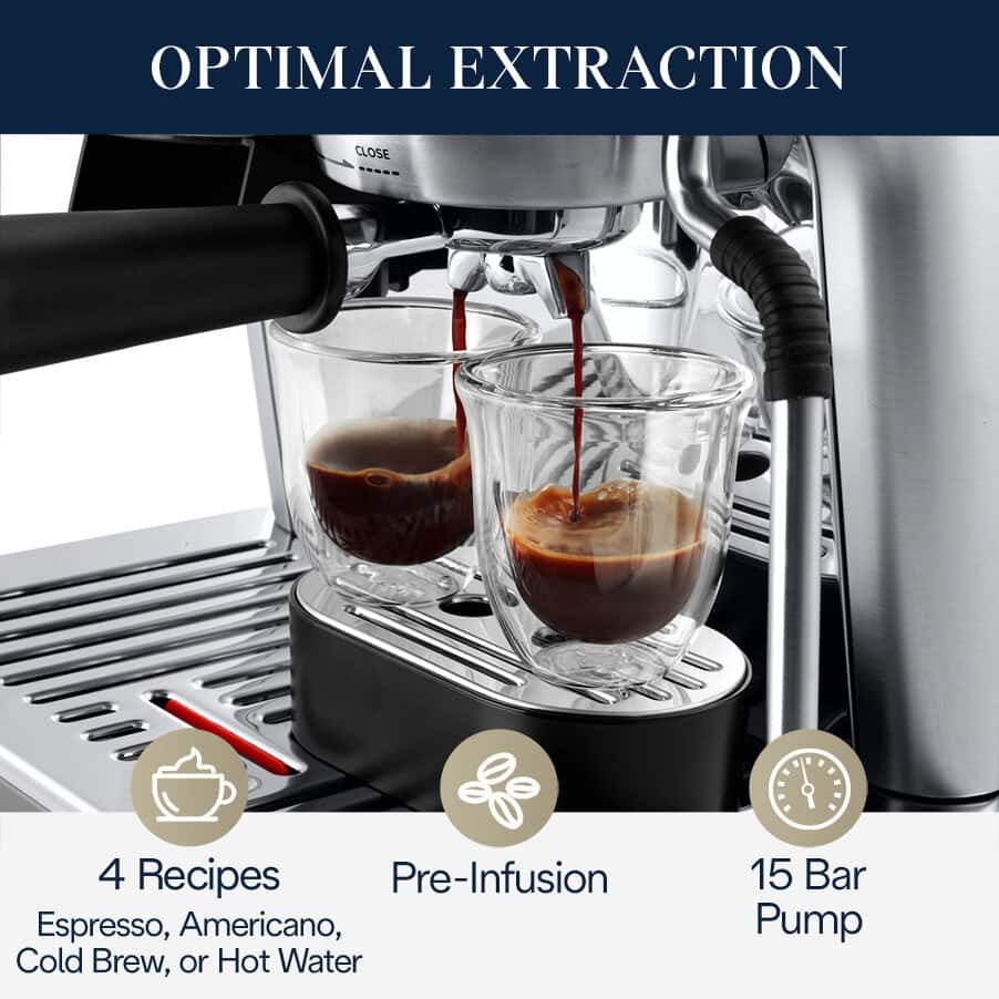 La Specialista Arte Evo Espresso Machine with Cold Brew