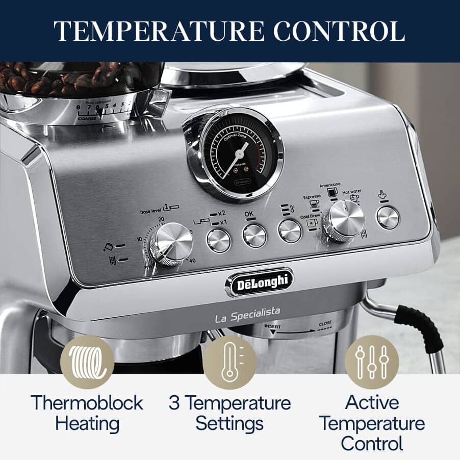 La Specialista Arte Evo Espresso Machine with Cold Brew