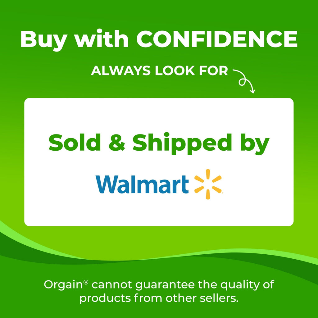 Orgain Organic Vegan 21g Protein Powder, Plant Based Shake Drink, Vanilla Bean 1.02lb