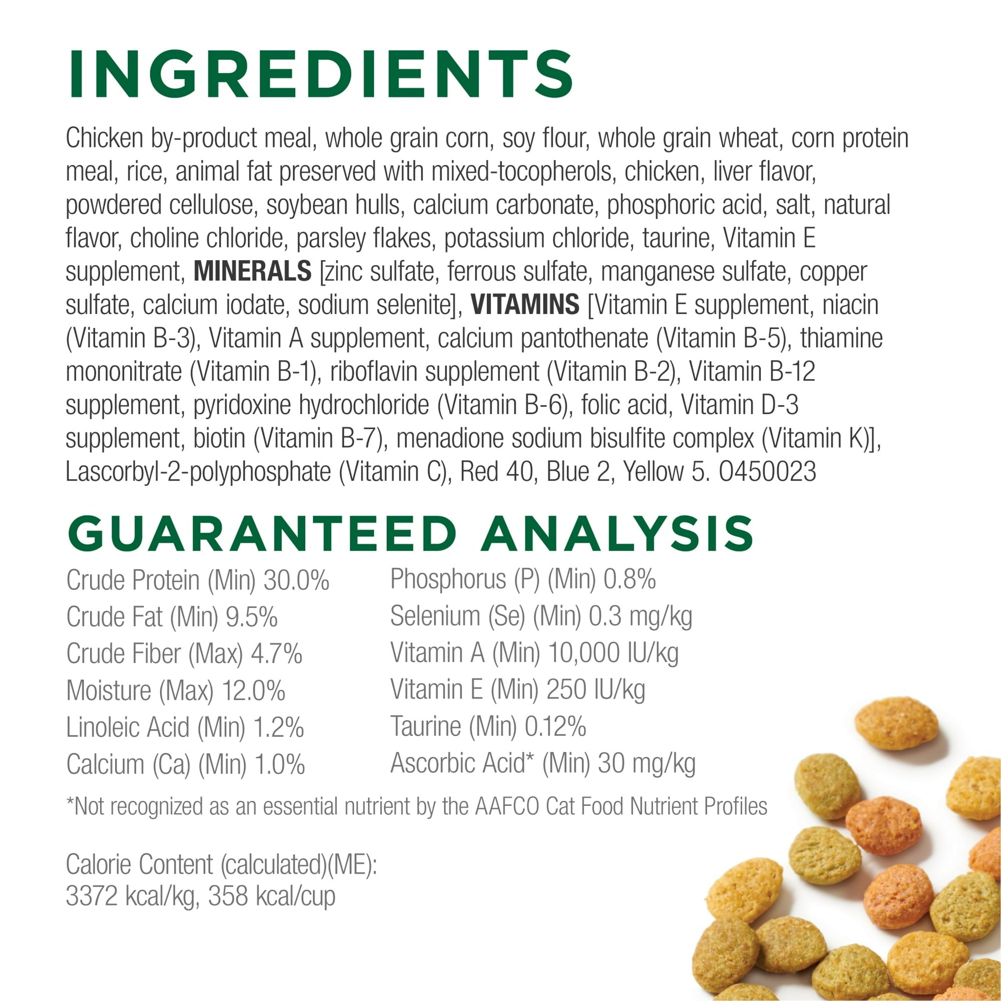 Purina Cat Chow Hairball & Healthy Weight, Indoor Dry Cat Food, Chicken, 3.15 lb Bag