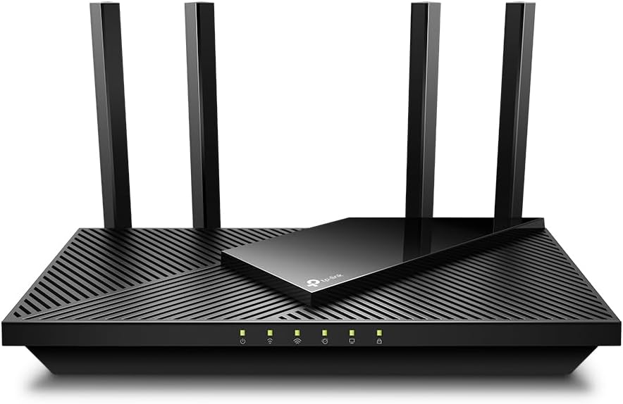 TP-Link AX1800 WiFi 6 Router V4 (Archer AX21) – Dual Band Wireless Internet, Gigabit, Easy Mesh, Works with Alexa