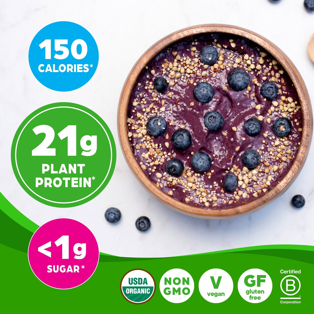 Orgain Organic Vegan 21g Protein Powder, Plant Based Shake Drink, Vanilla Bean 1.02lb