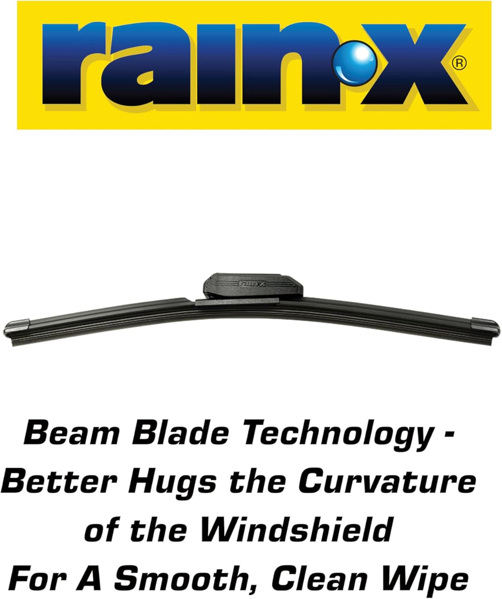 Rain-X Latitude 2-In-1 Water Repellent Wiper Blades – 22" (Pack of 2)