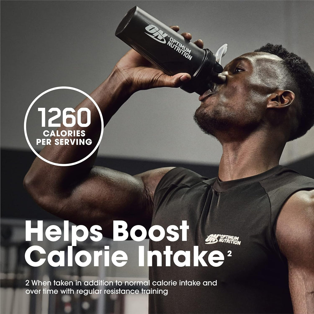 Optimum Nutrition Serious Mass, Weight Gainer Protein Powder, Mass Gainer, Vitamin C and Zinc for Immune Support, Creatine, Chocolate