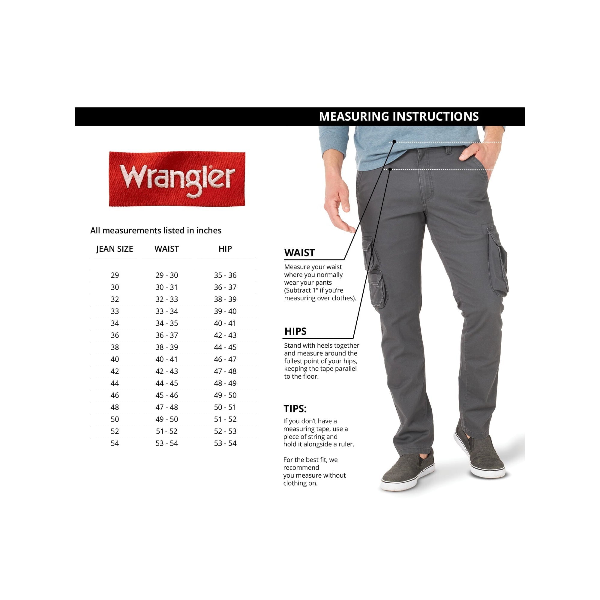 Wrangler Men's and Big Men's Relaxed Fit Cargo Pants With Stretch