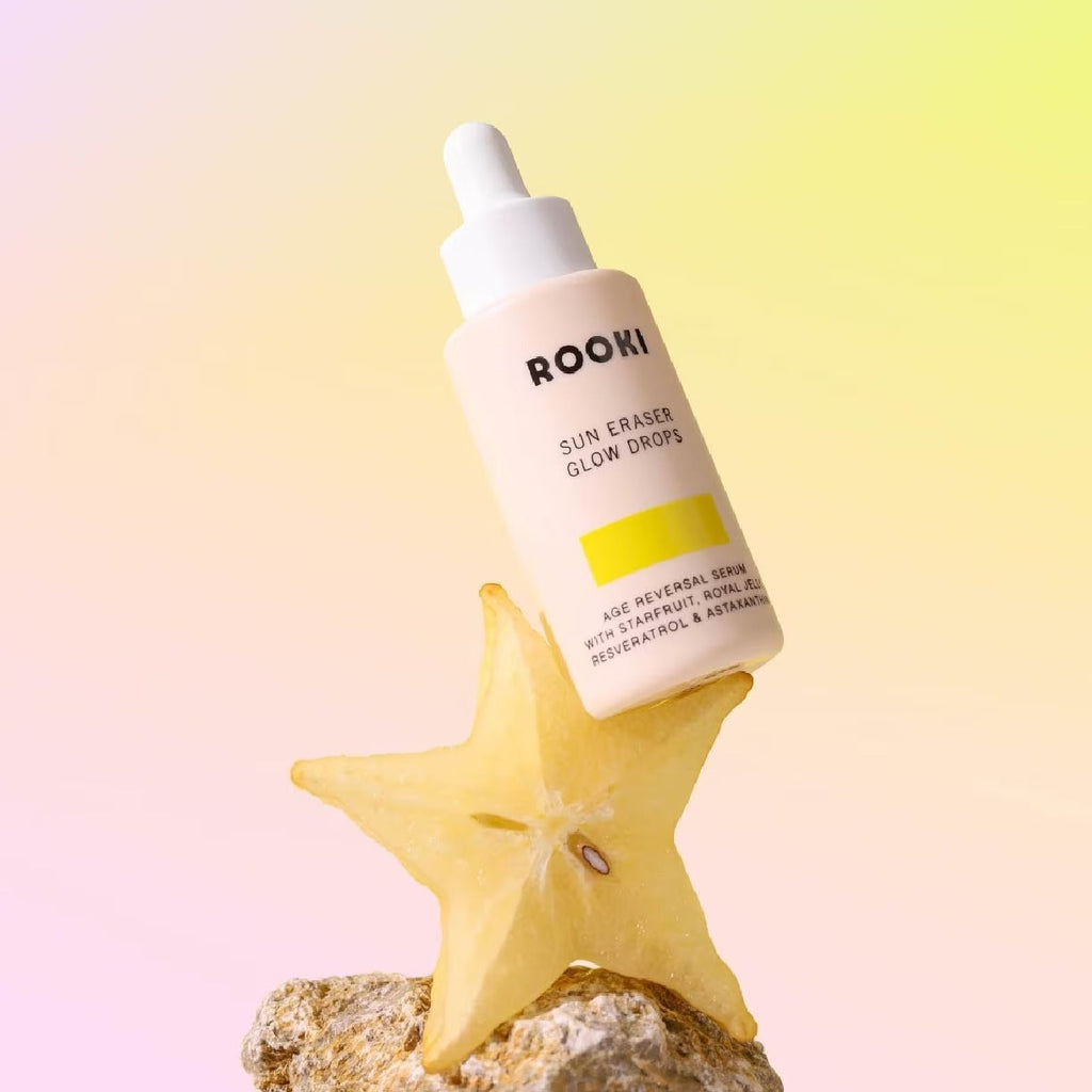 ROOKI Sun Eraser Glow Drops (For Brightening + Anti-Aging + Rejuvenate Skin) 30ml