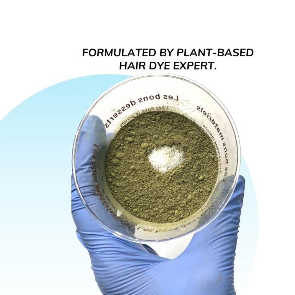 SVA Amara Plant-Based Hair Dye Kit - Medium Brown Shade 200g