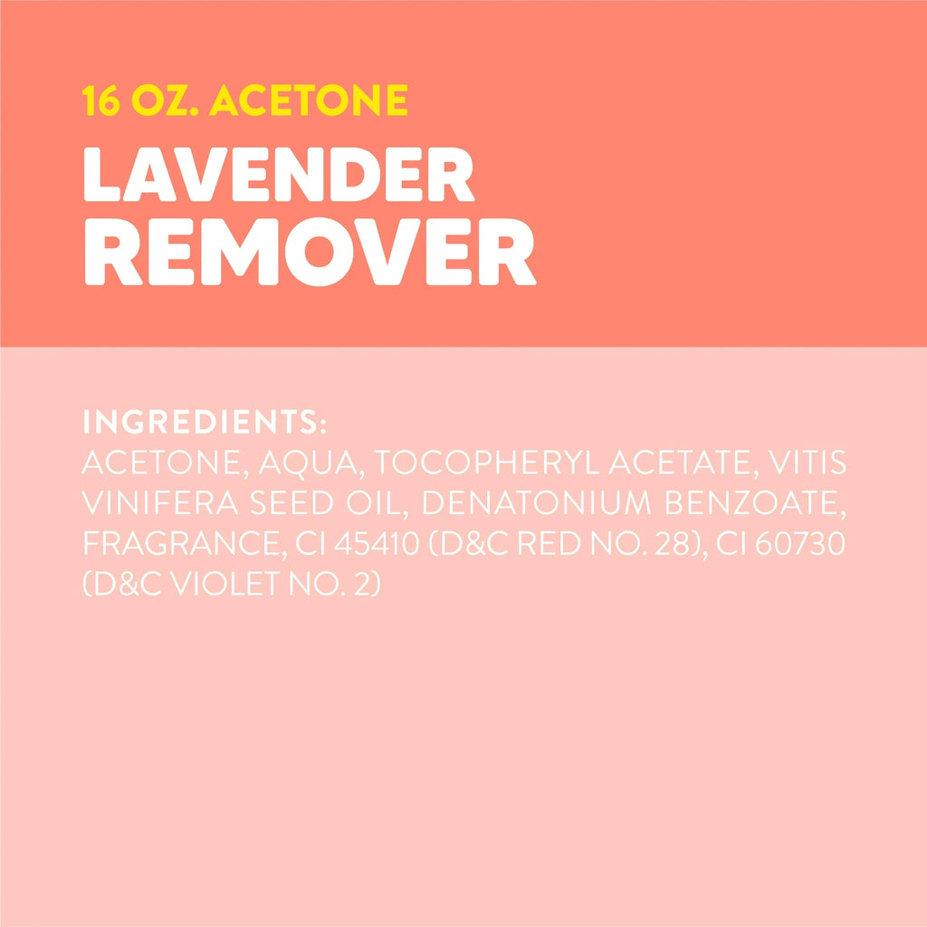 ONYX Professional 100% Pure Acetone Nail Polish Remover, 4 fl oz