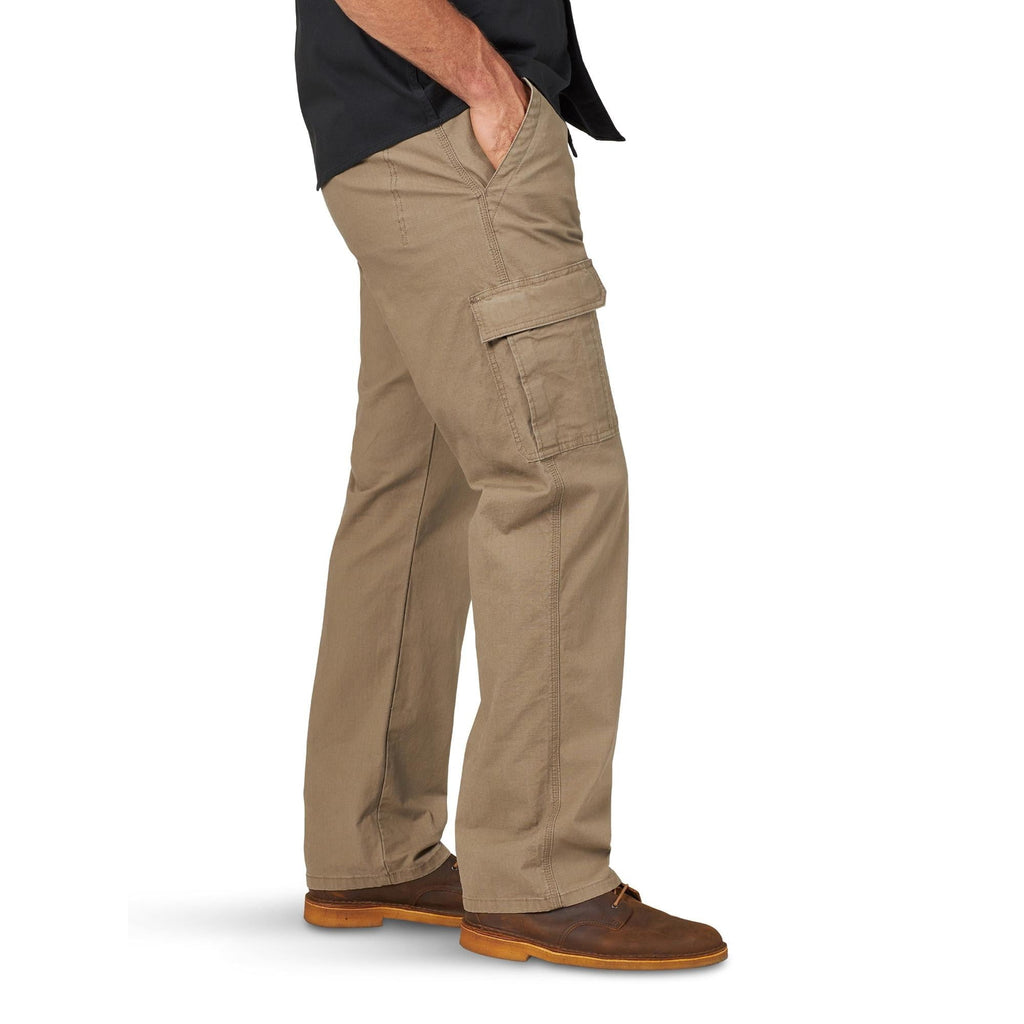 Wrangler Men's and Big Men's Relaxed Fit Cargo Pants With Stretch