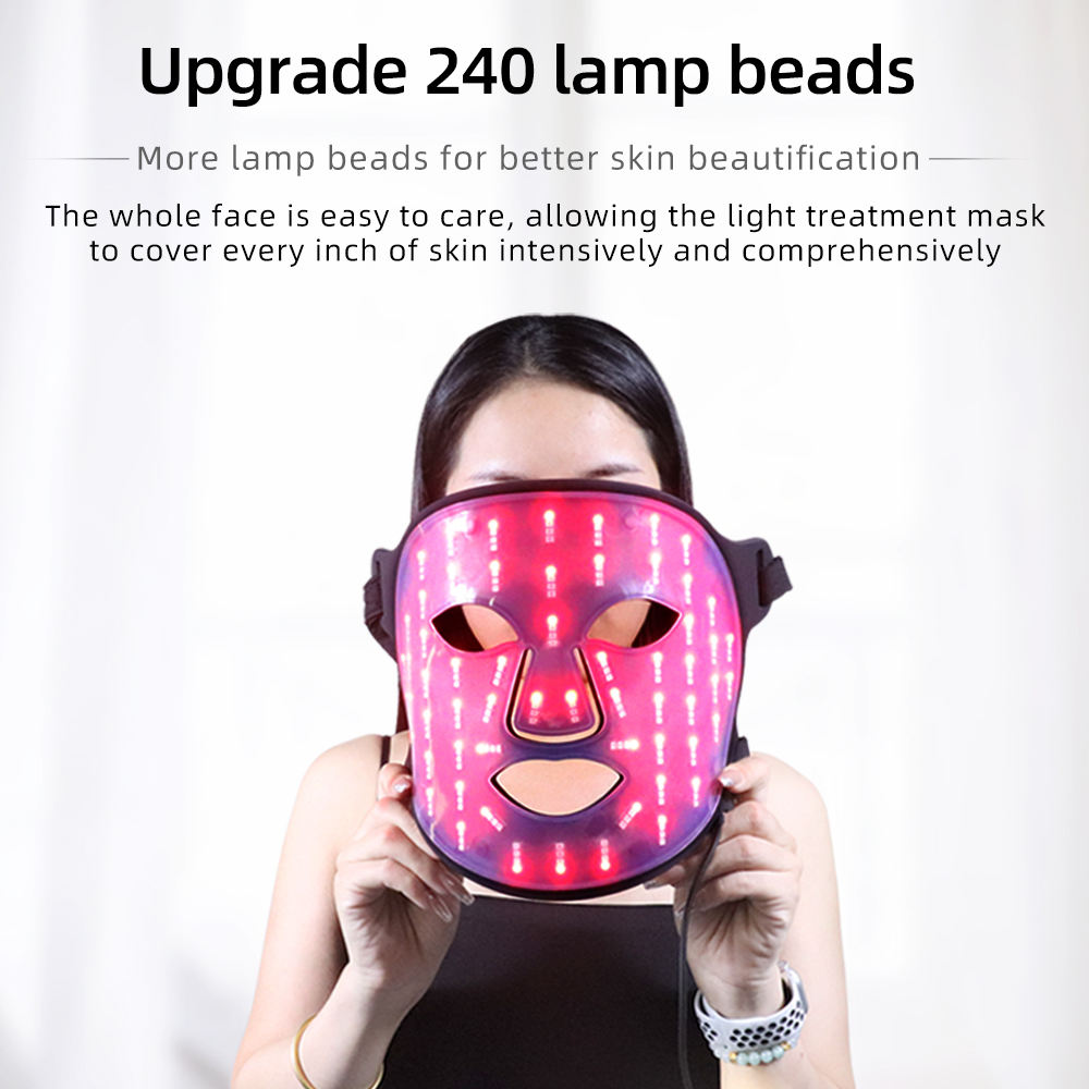 Professional LED Light Therapy Facial Mask