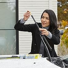 Rain-X Latitude 2-In-1 Water Repellent Wiper Blades – 22" (Pack of 2)