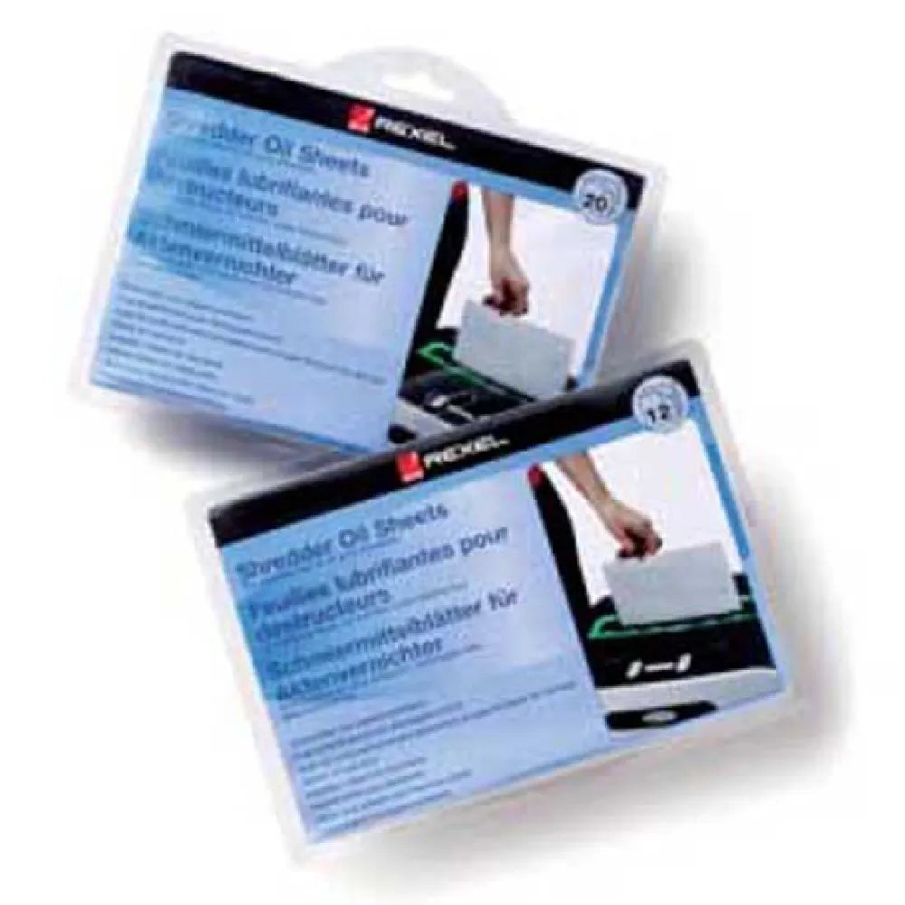 Rexel Lubricant Sheets Shredders 12 units