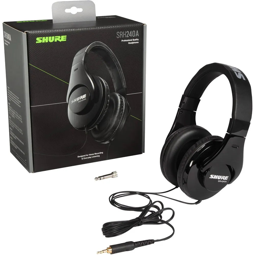 Shure SRH240A-BK-EFS Professional headphones
